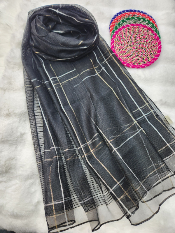 Party Wear Cotton Silk Hijab/Scarf