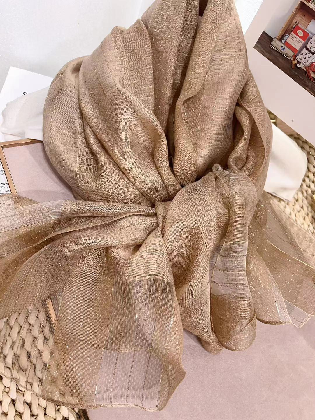 Party Wear Cotton Silk Hijab/Scarf
