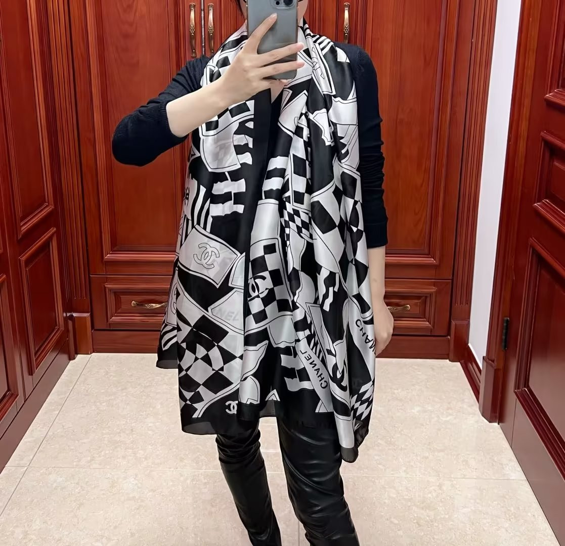 Premium Quality Party Wear Printed Luxury Silk Hijab/Scarf