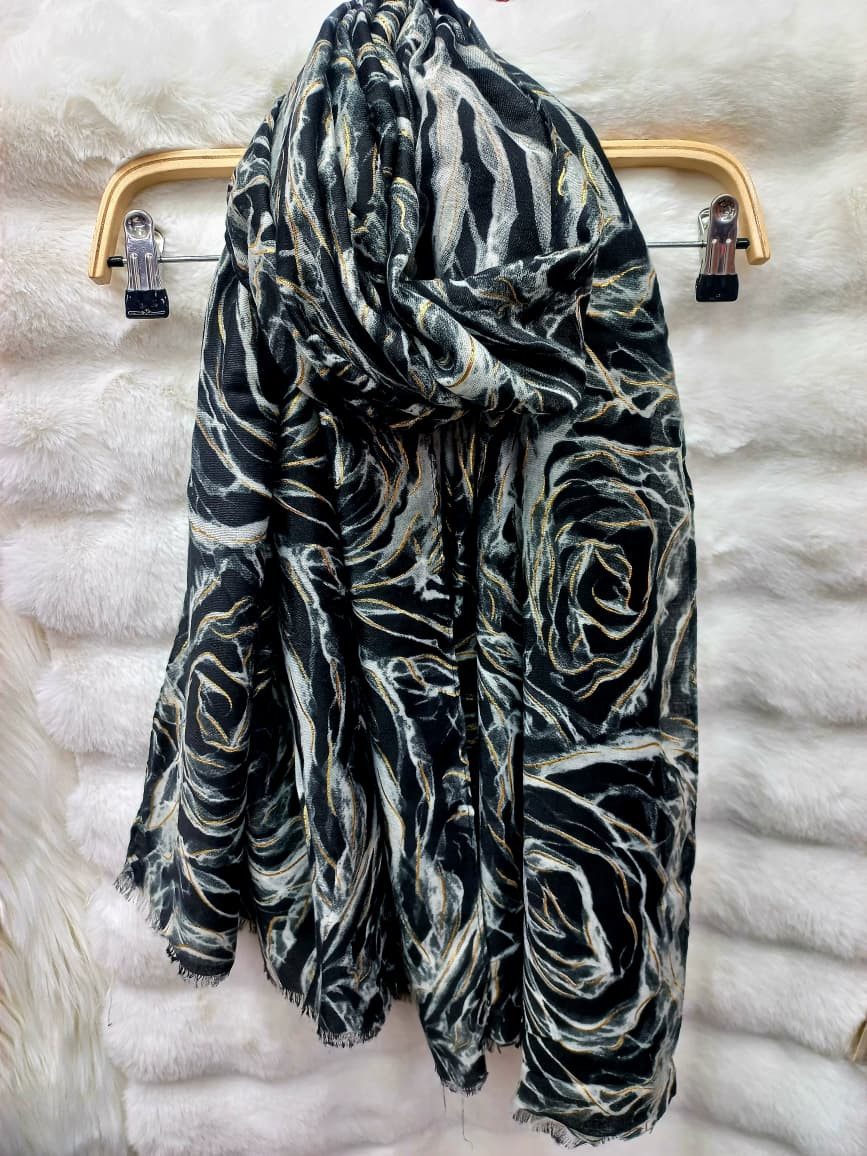 Thin Tassel Cotton/Viscose Hijab/Scarf