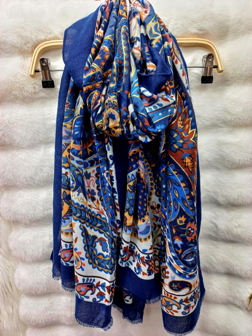 Thin Tassel Cotton/Viscose Hijab/Scarf