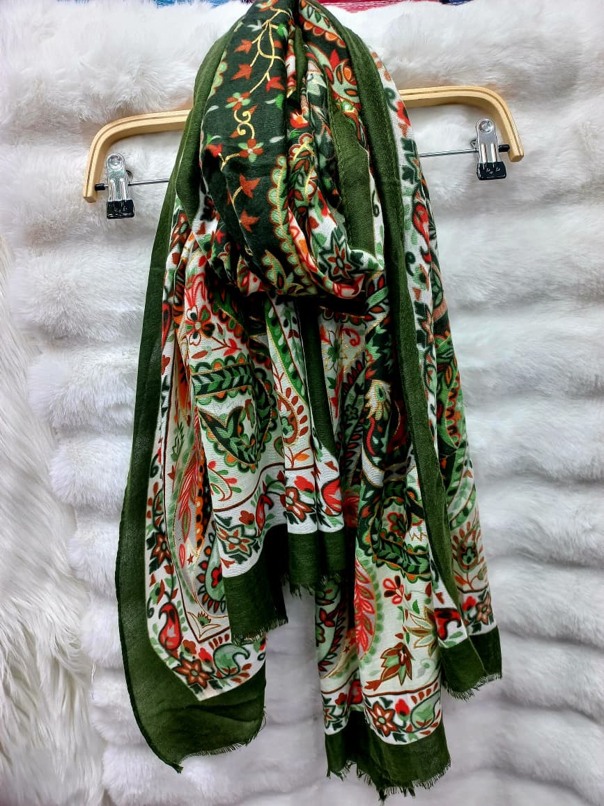 Thin Tassel Cotton/Viscose Hijab/Scarf