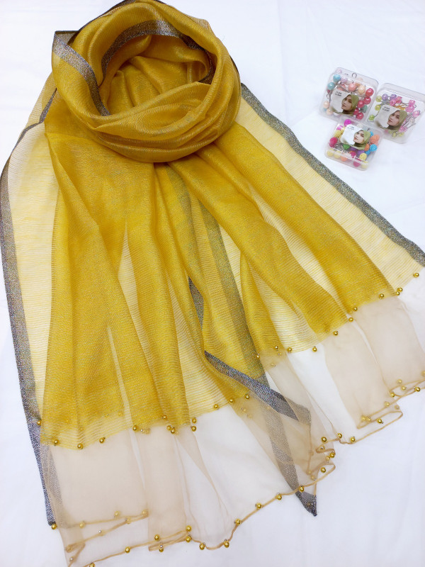 Party Wear Cotton Silk Hijab/Scarf